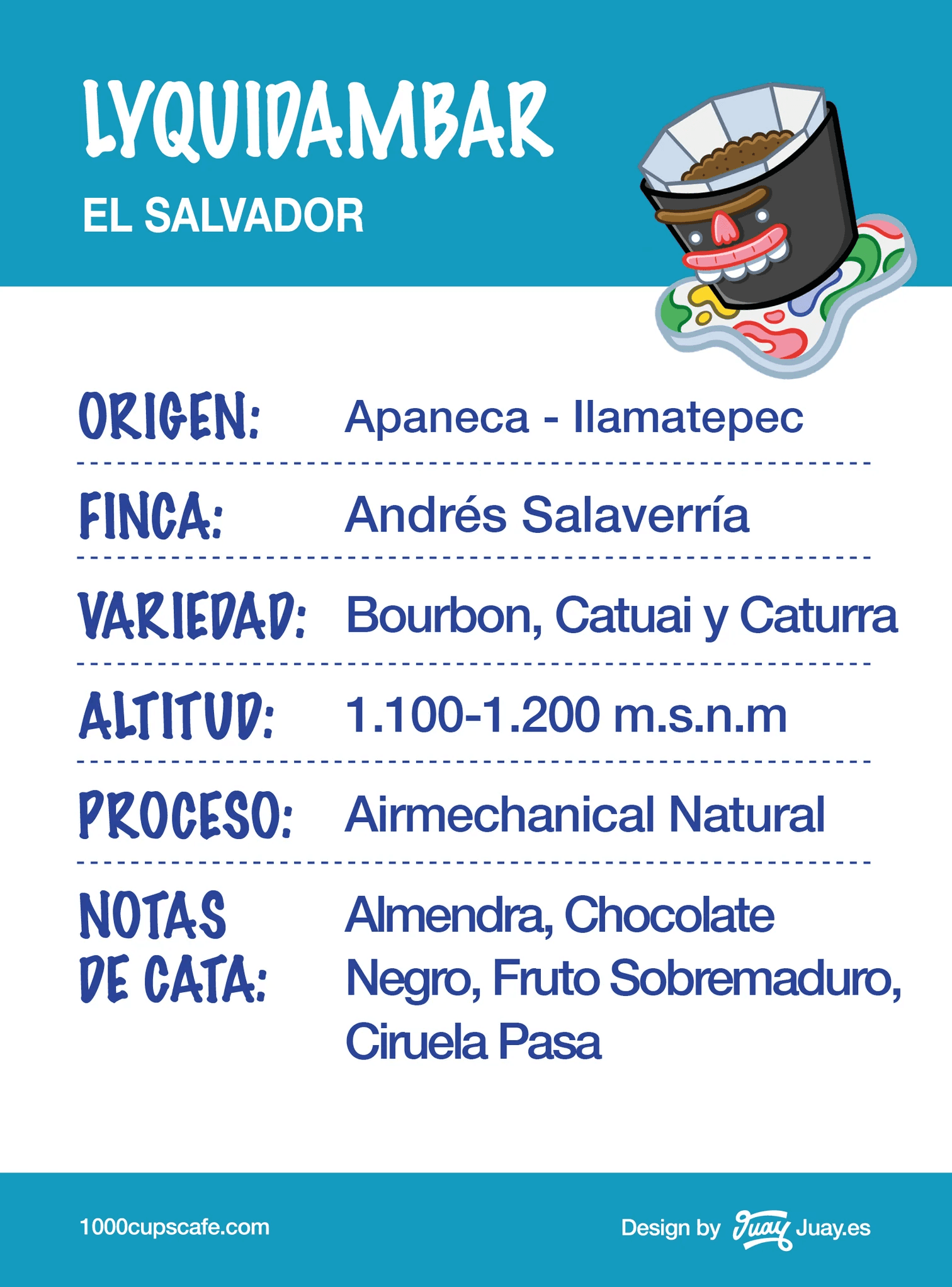 Image of El Salvador Lyquidambar - 85 5 P