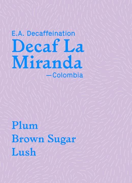 Image of Decaf La Miranda
