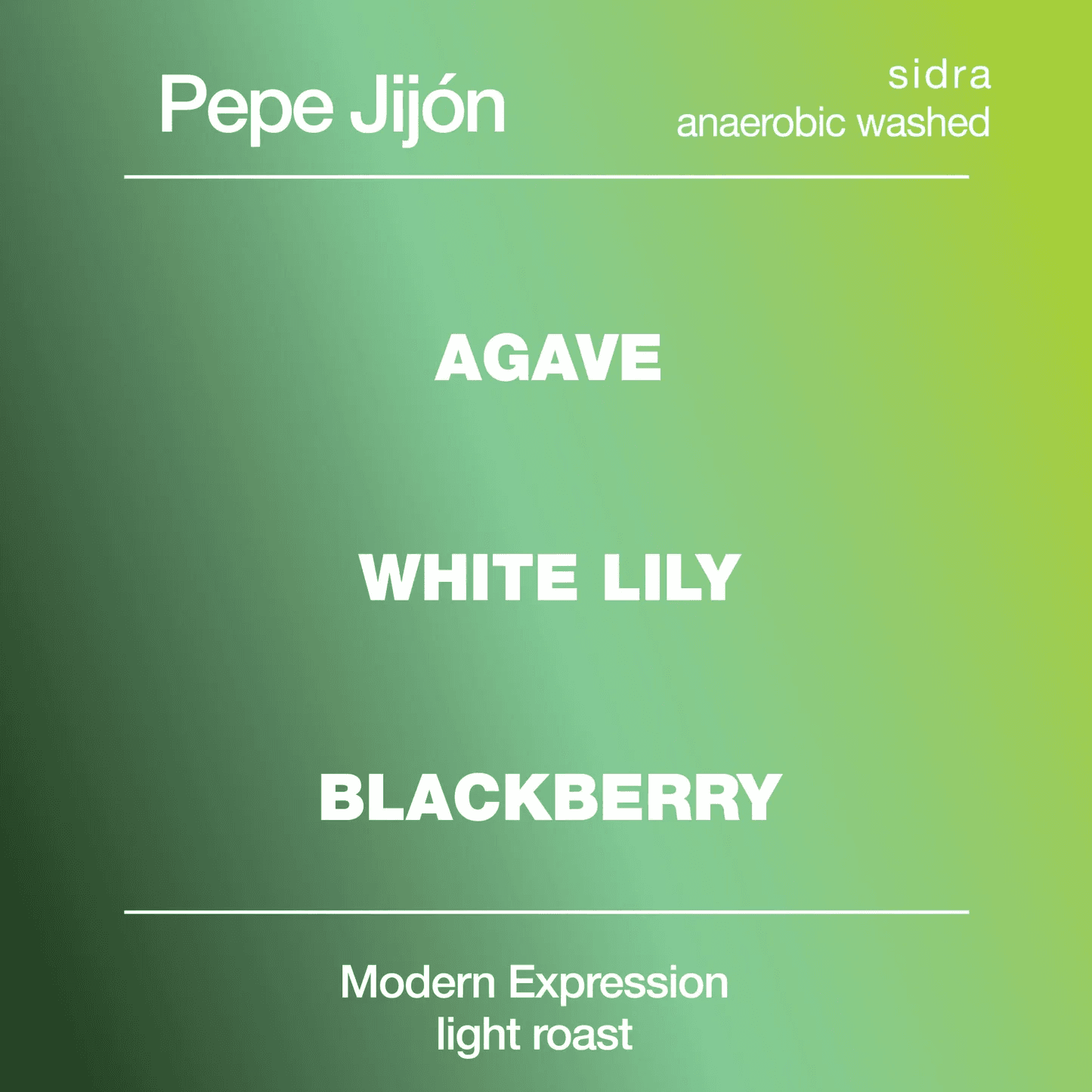 Image of Pepe Jijon Finca Soledad Sydra Anaerobic Washed