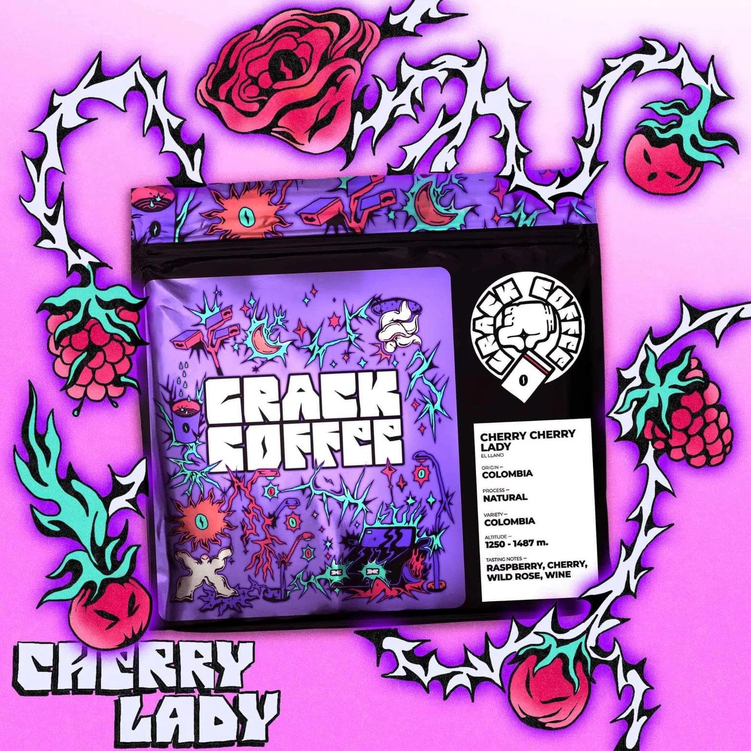 Image of Cherry Cherry Lady - Colombia