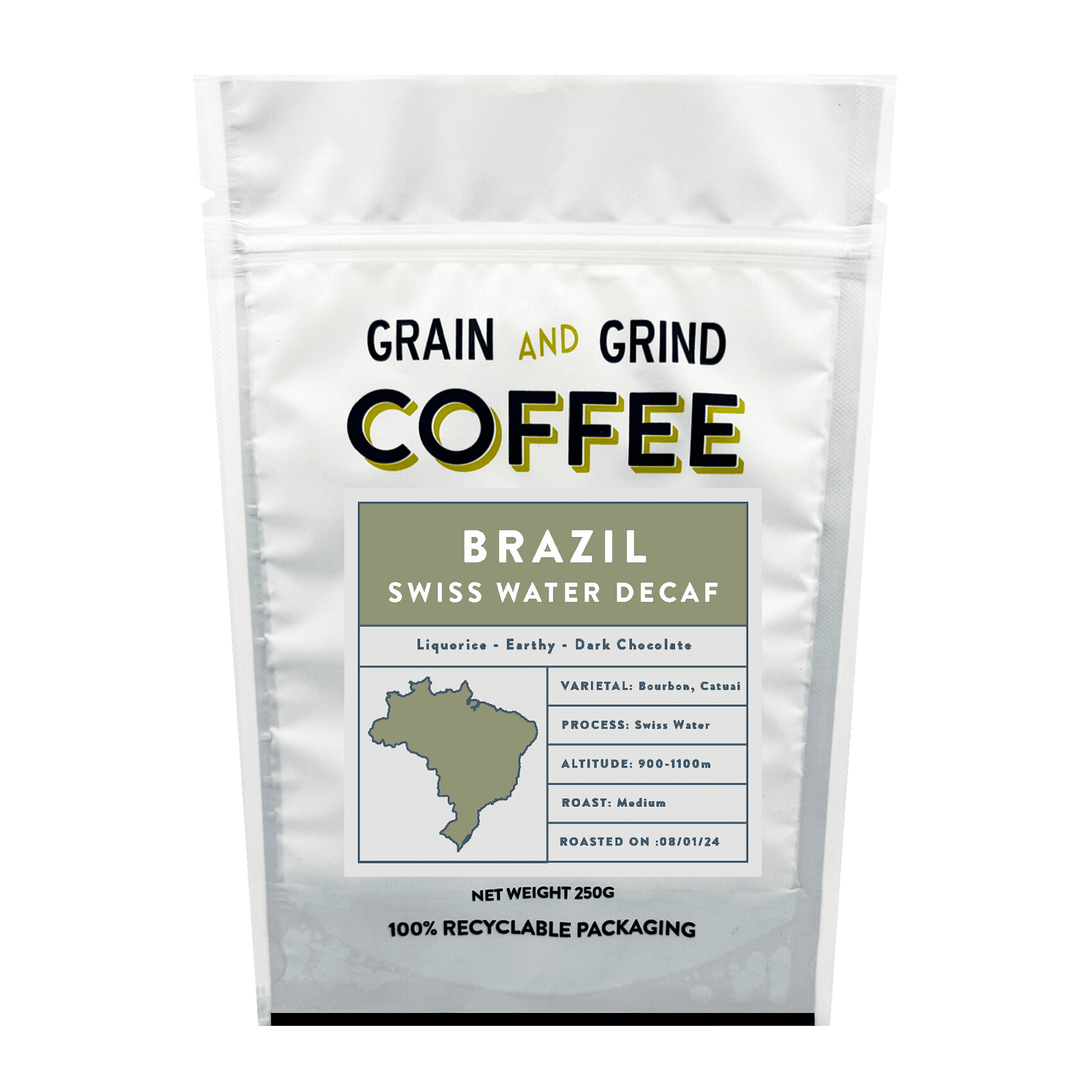 Image of Brazilian Swiss Water Decaf