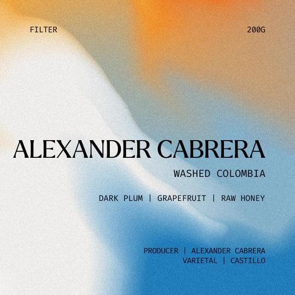 Image of Filter Alexander Cabrera Colombia