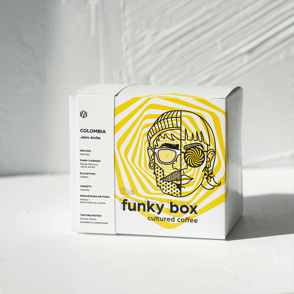 Image of Colombia Jairo Arcila 250g | Castillo | Honey + Wine Yeast & Lychee