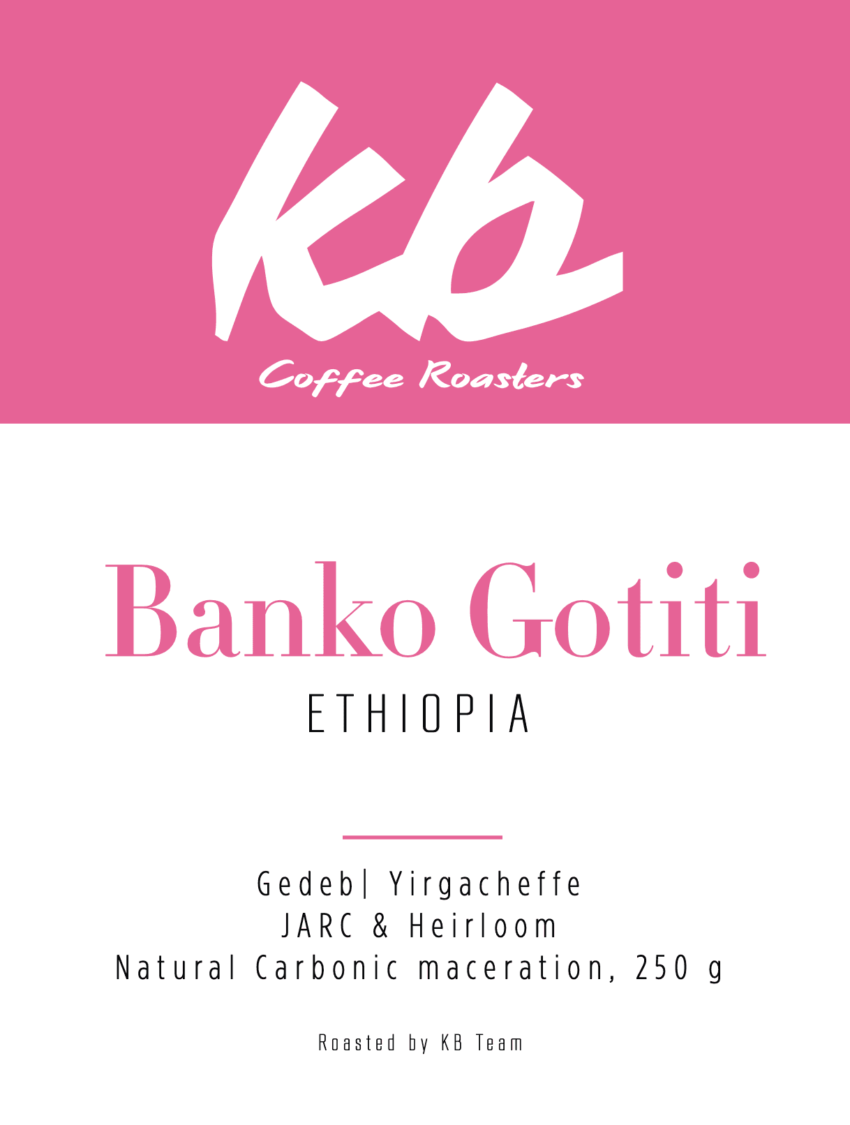 Image of Ethiopie Banko Gotiti