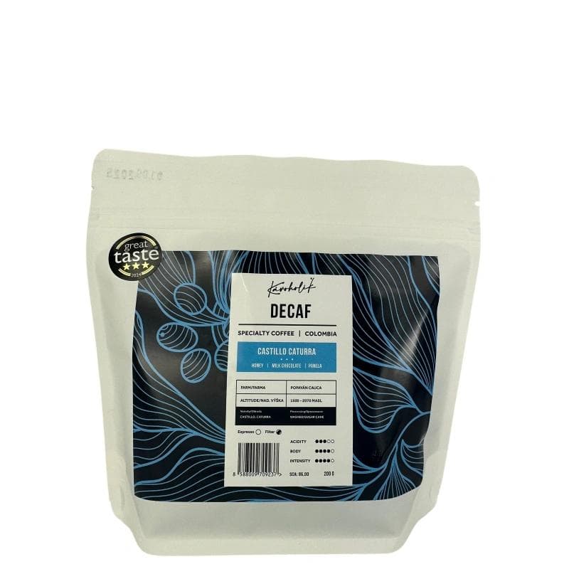 Image of Kavoholik Decaf on the filter Colombia Popayan