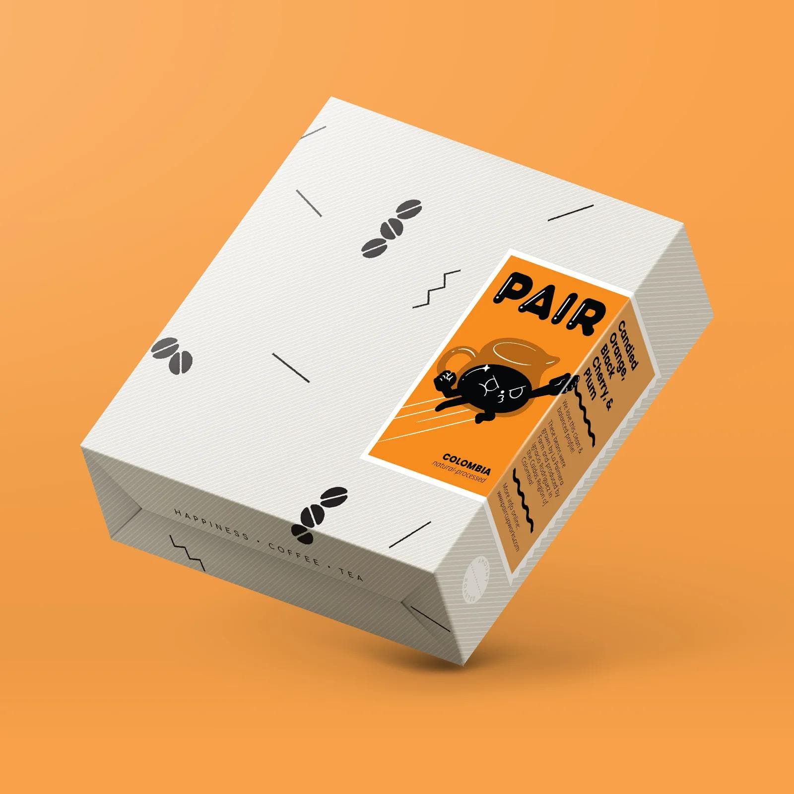 Image of Natural-Processed Coffee Beans from Colombia