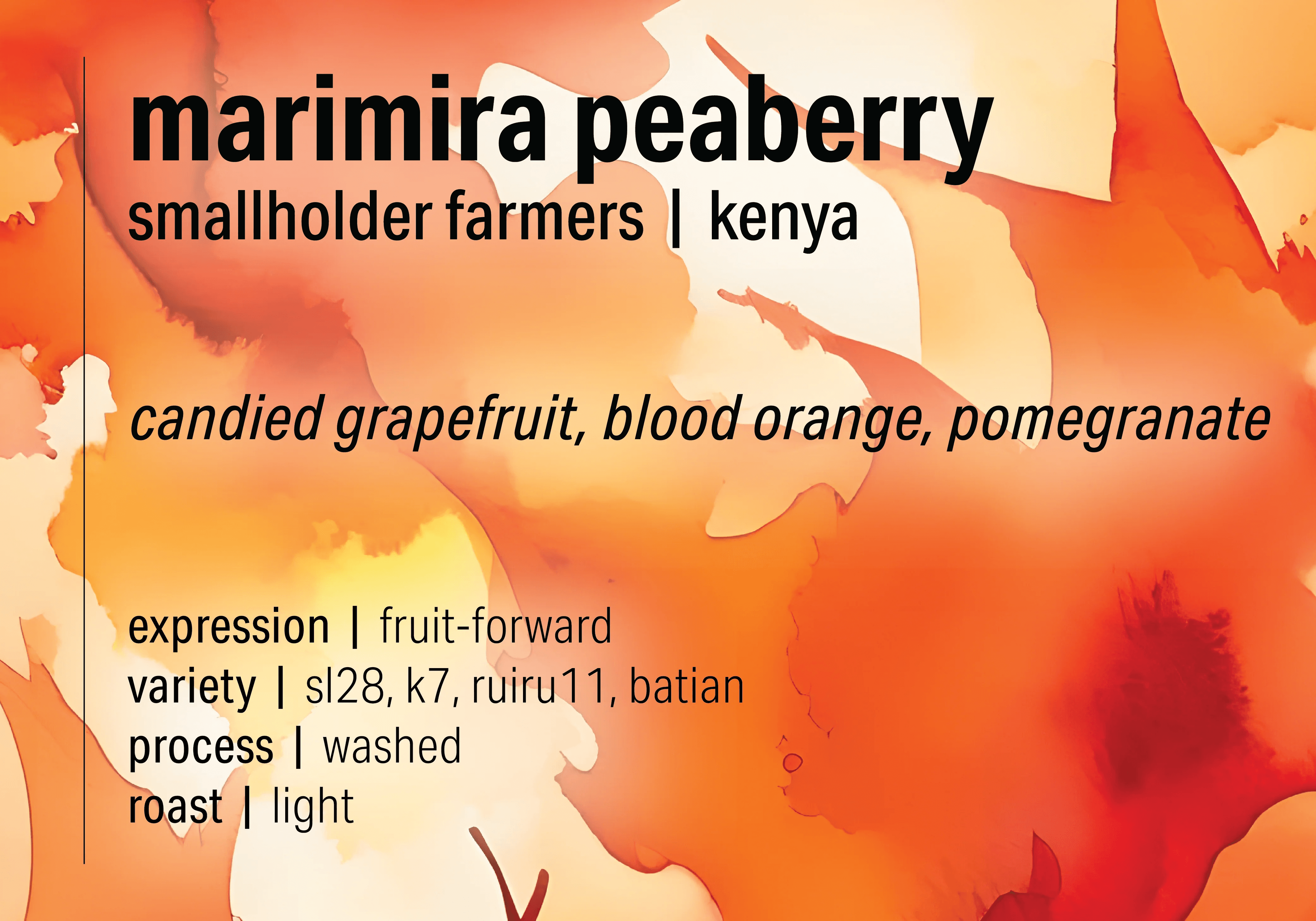 Image of Kenya Peaberry - Marimira - Kenya