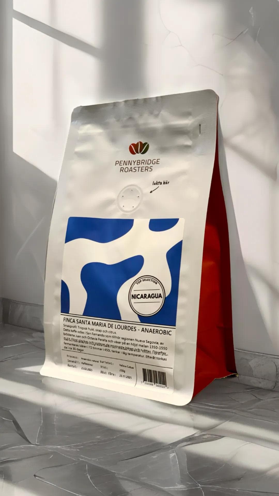 Image of Nicaragua - Finca Santa Maria De Lourdes - Anaerobic natural - KAFFE