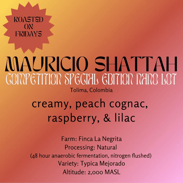 Image of Mauricio Shattah - Competition Series Typica Mejorado - Colombia
