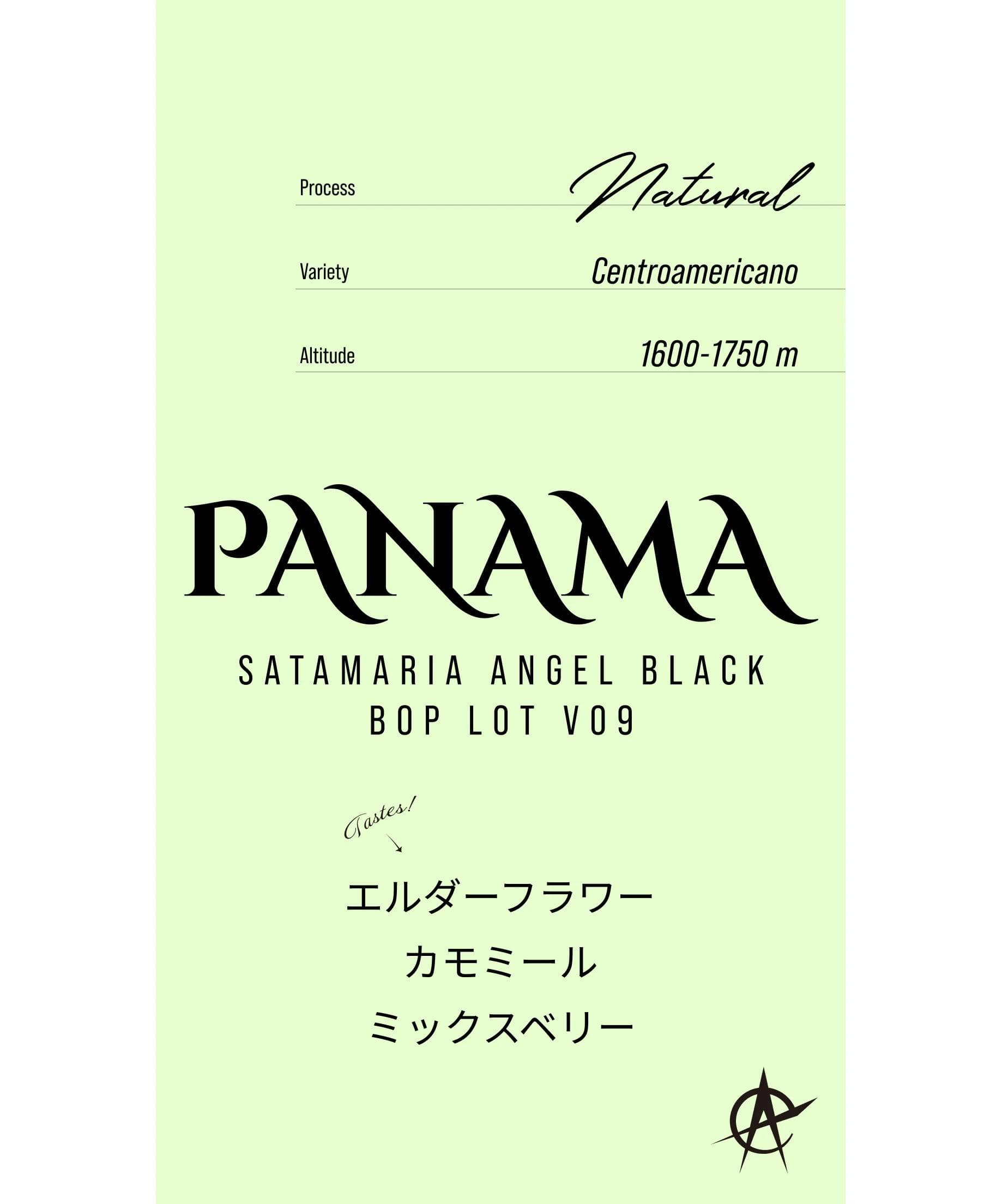 Image of Panama Satamaria Angel Black BOP Auction Lot V09, Centroamericano - Natural