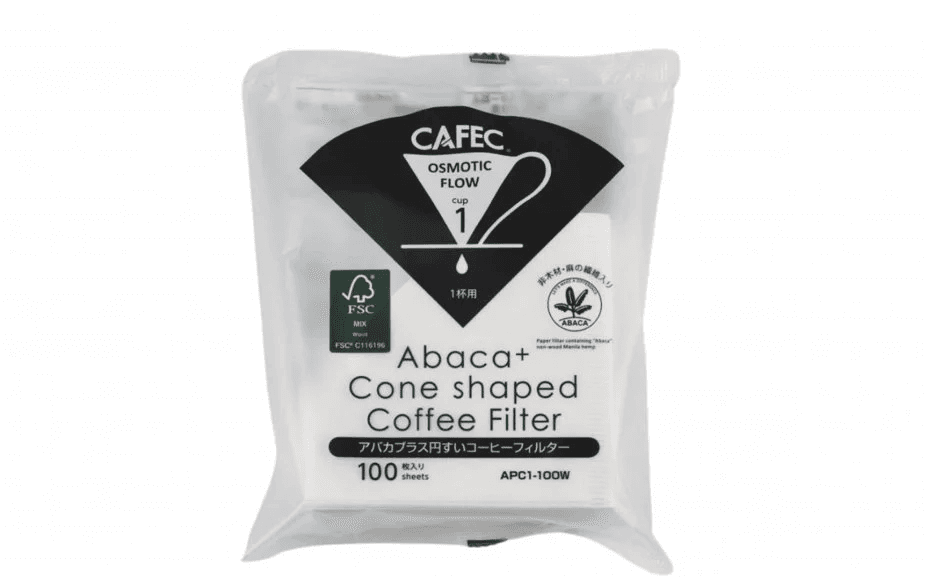 Image of Cafec Abaca kaffefilter til V60 02