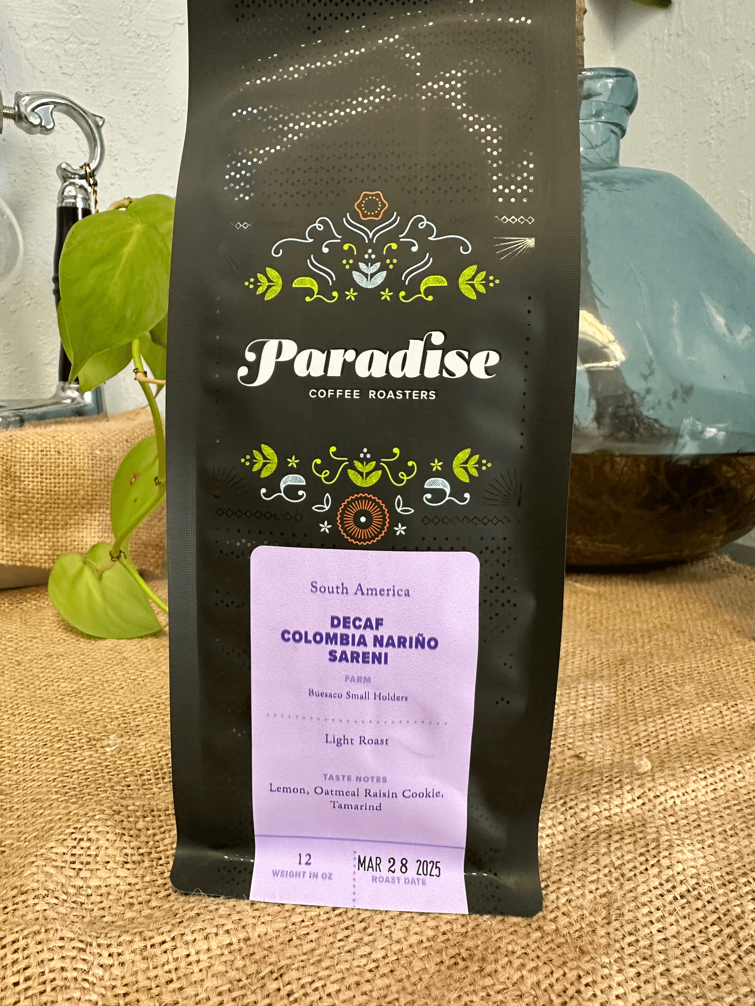 Image of Decaf Colombia Narino Sareni - Light Roast