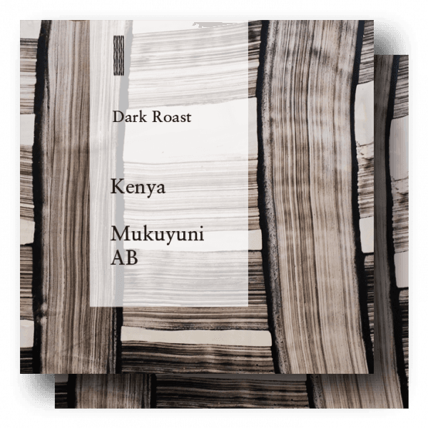 Image of Kenya Mukuyuni AB Dark Roast 400g (200g×2)