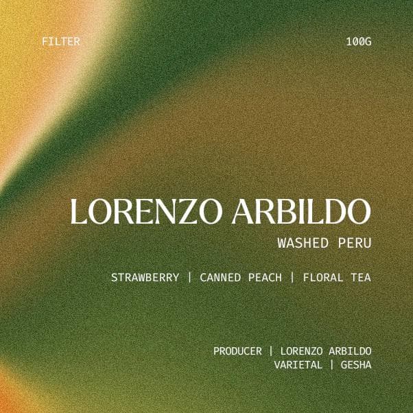 Image of Filter Lorenzo Arbildo Peru