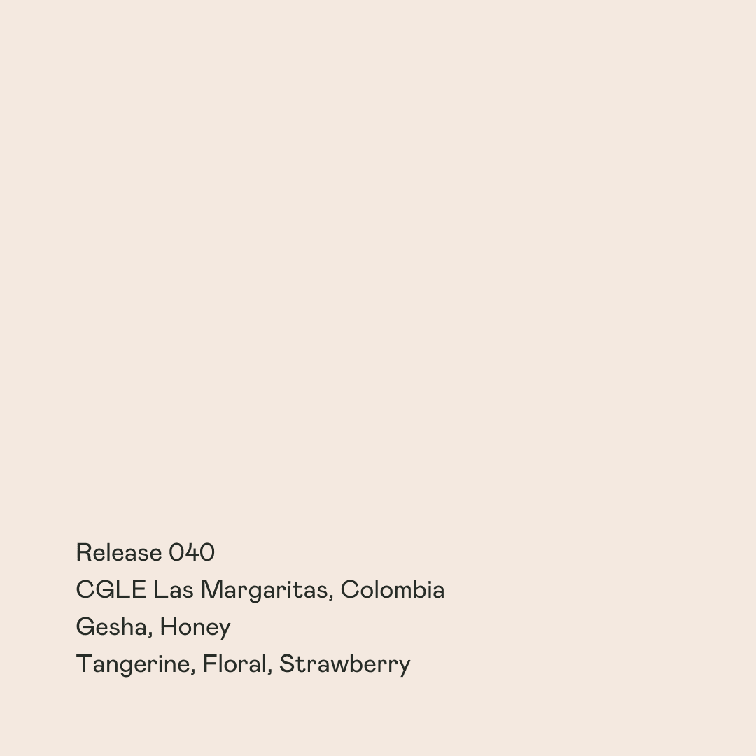 Image of Release 040 - CGLE Las Margaritas Gesha Honey