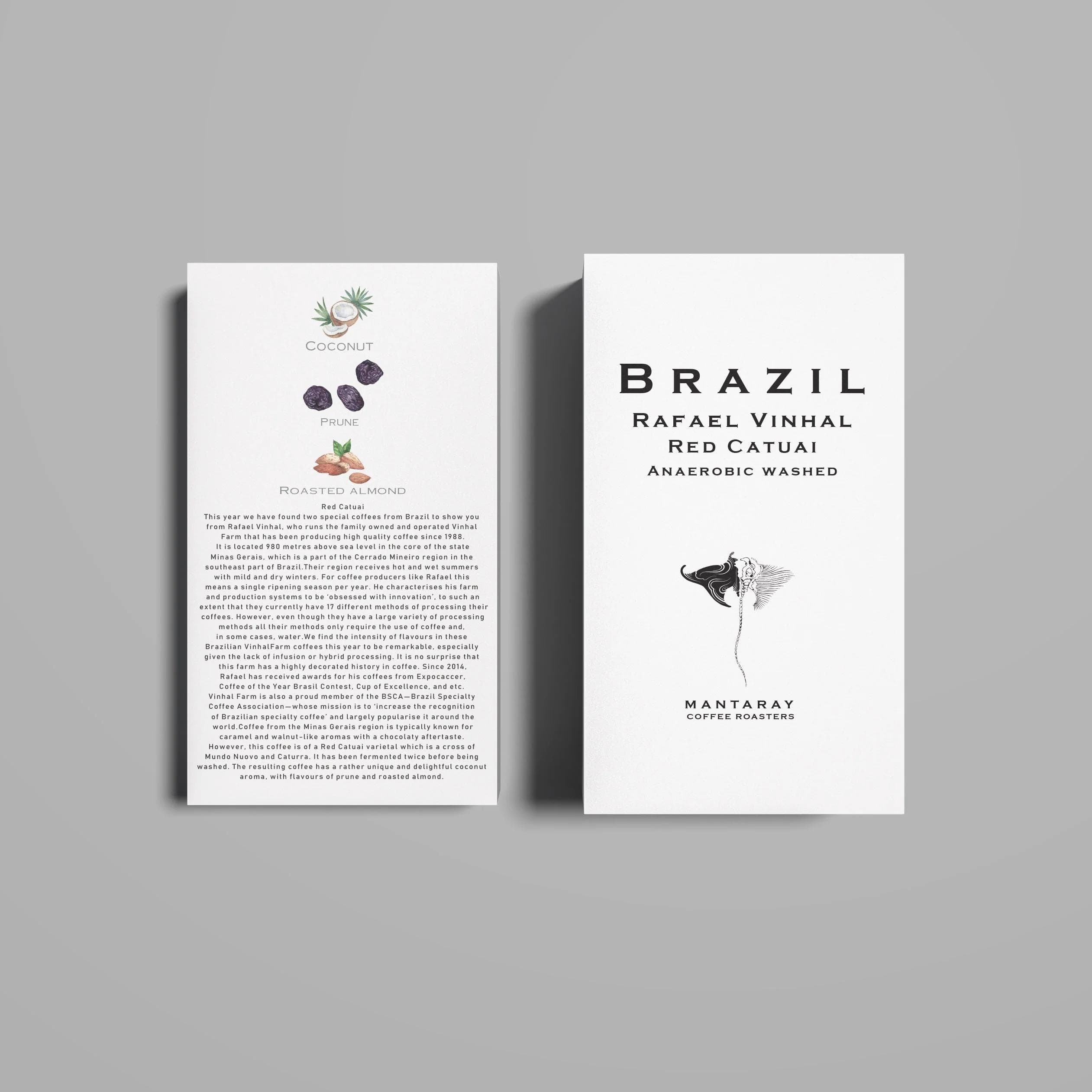 Image of Brazil Red Catuai Rafael Vinhal Anaerobic washed (Single Origin Espresso)