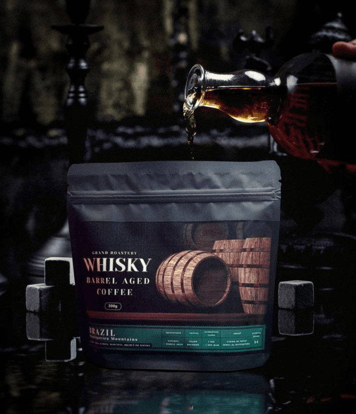 Image of Whiskey barrel aged coffee 