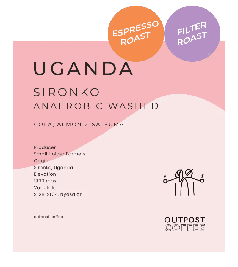 Image of Sironko Anaerobic Washed Uganda