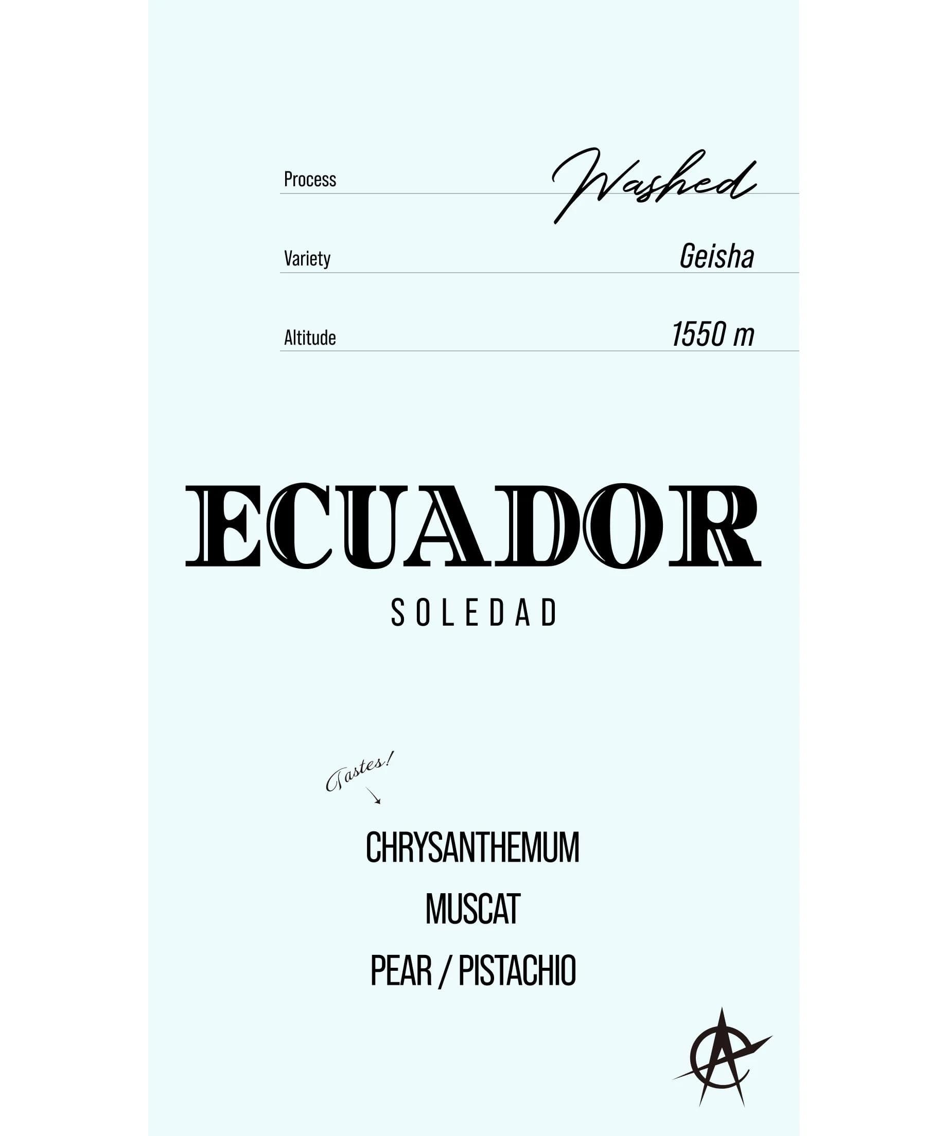 Image of Ecuador Soledad, Geisha - Washed