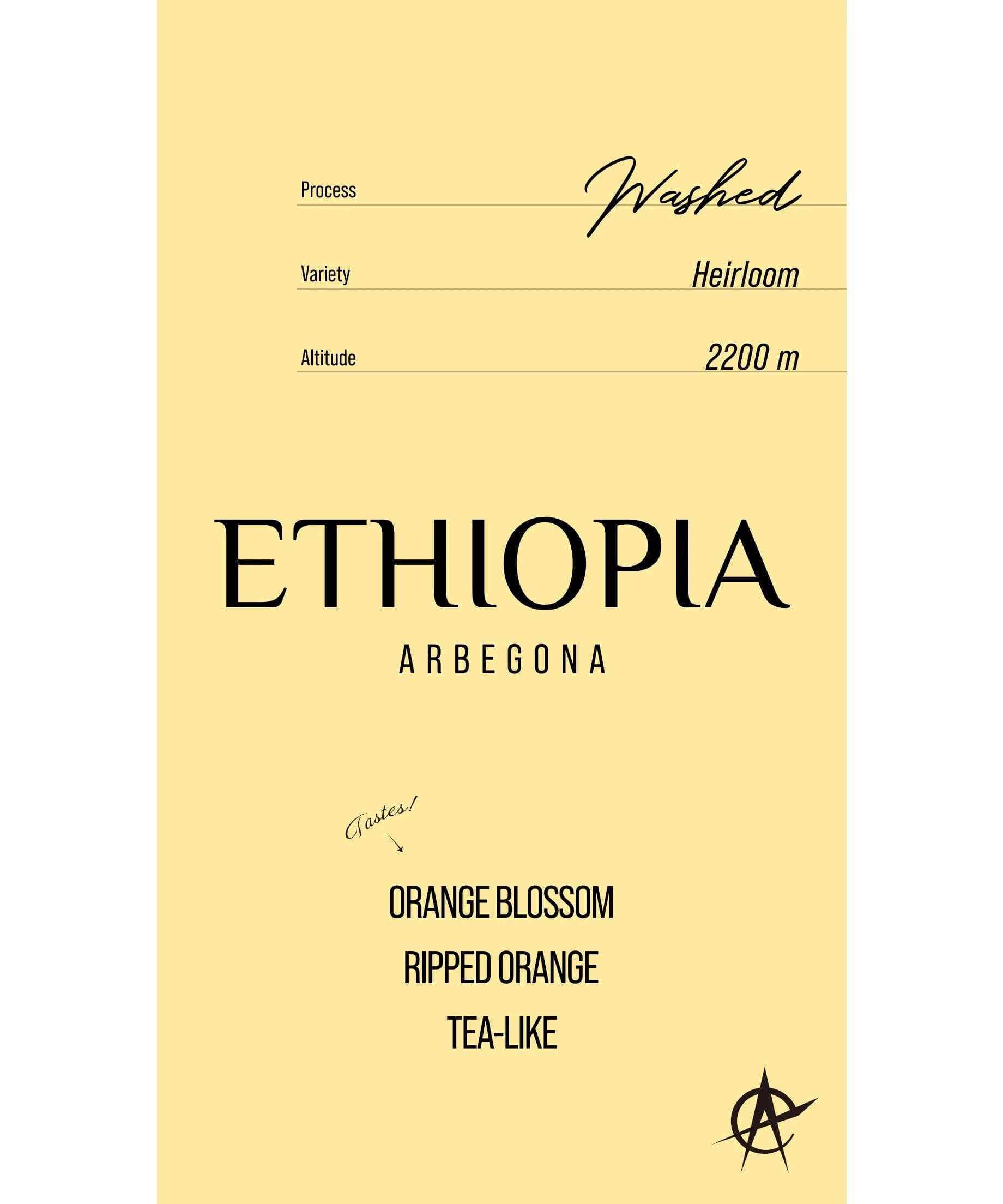 Image of Ethiopia Arbegona, Heirloom - Washed