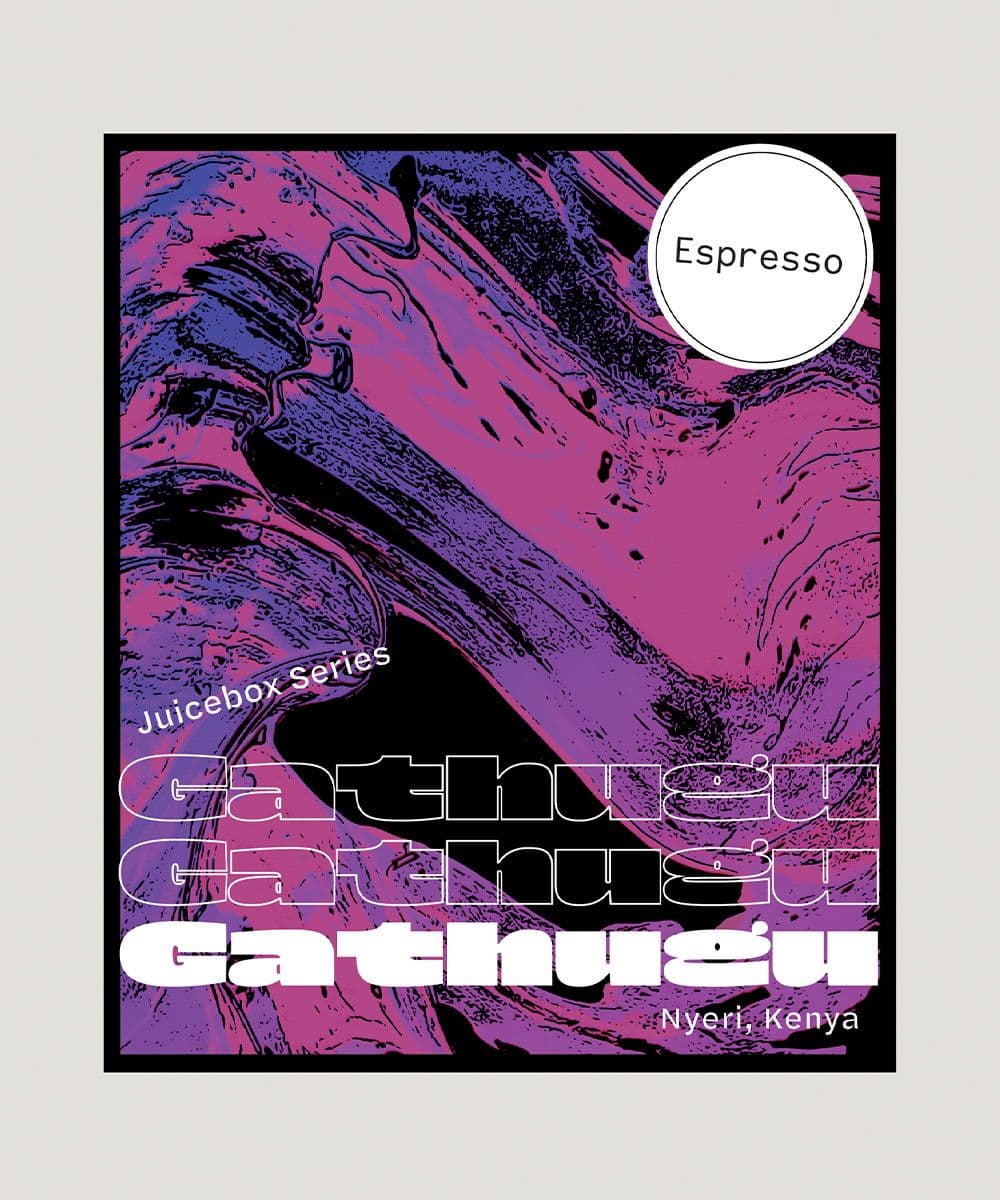 Image of Espresso Juicebox Series Gathugu AA from Nyeri Kenya