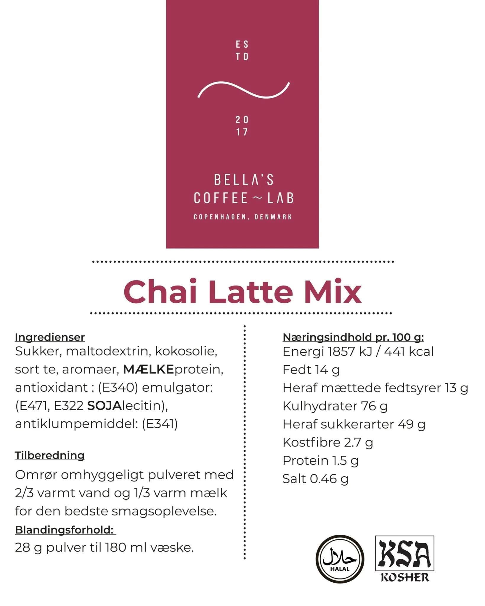 Image of Chai Latte Mix