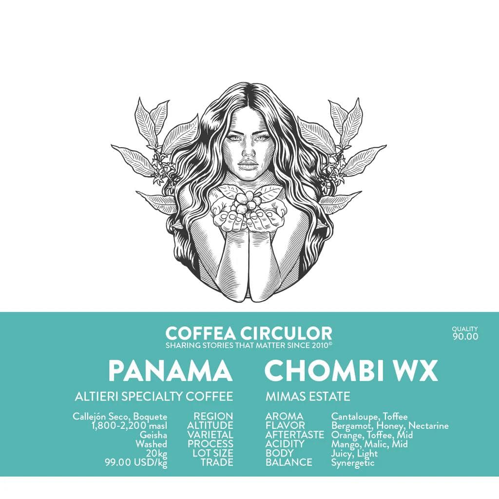 Image of PANAMA Altieri Chombi Geisha Washed WX