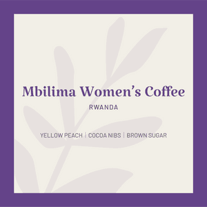 Image of Rwanda Mbilima Womens Coffee