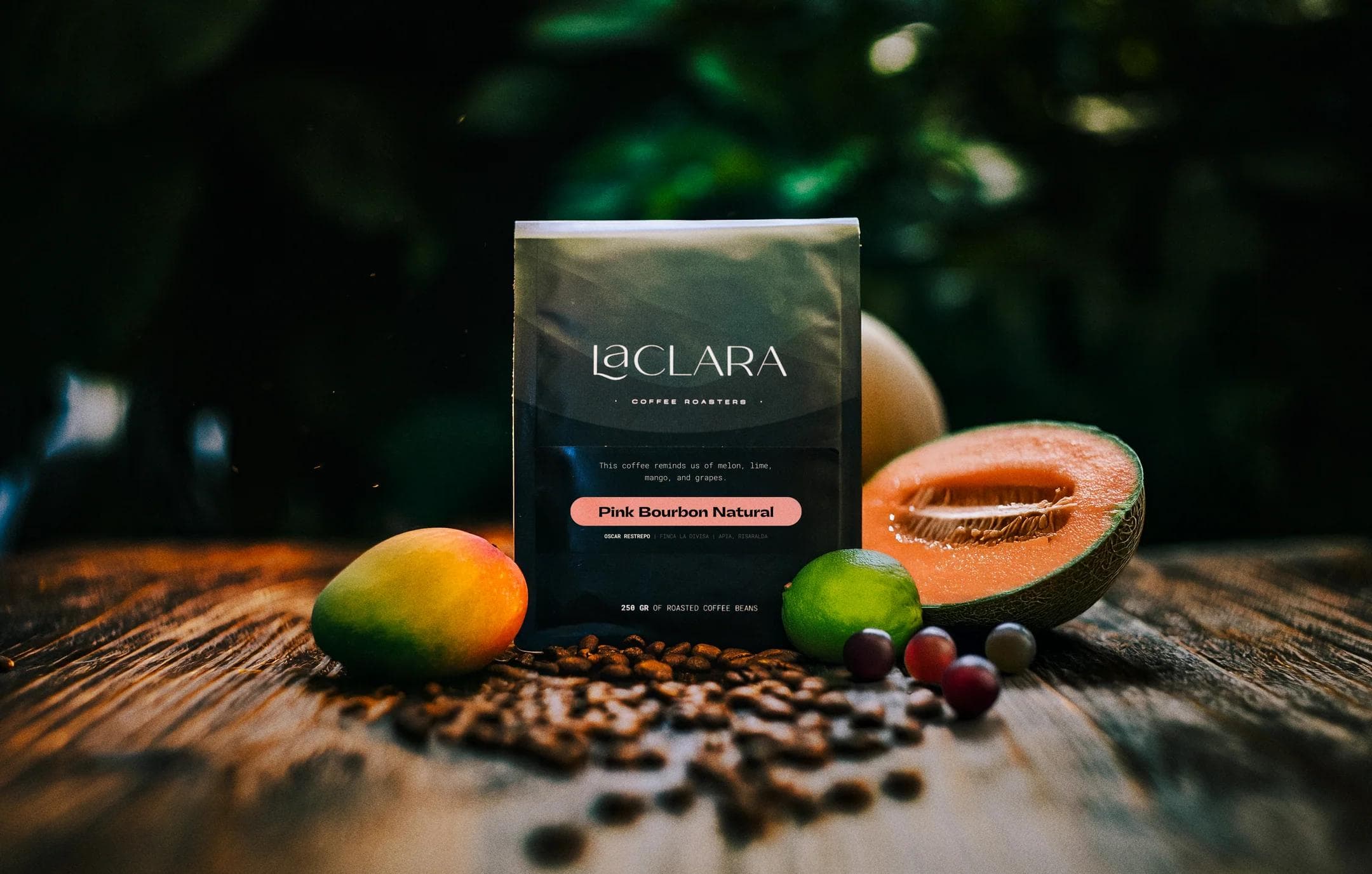 Image of Oscar Restrepos Finca La Divisa Pink Bourbon Natural