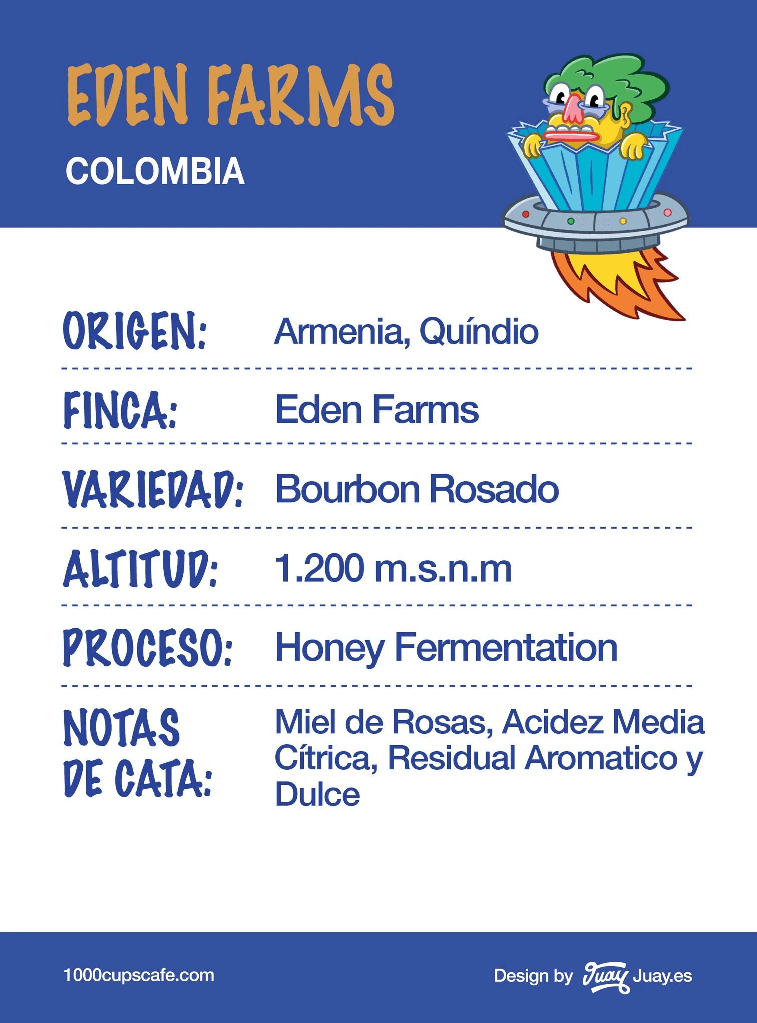 Image of Colombia Eden Farms - 90 p