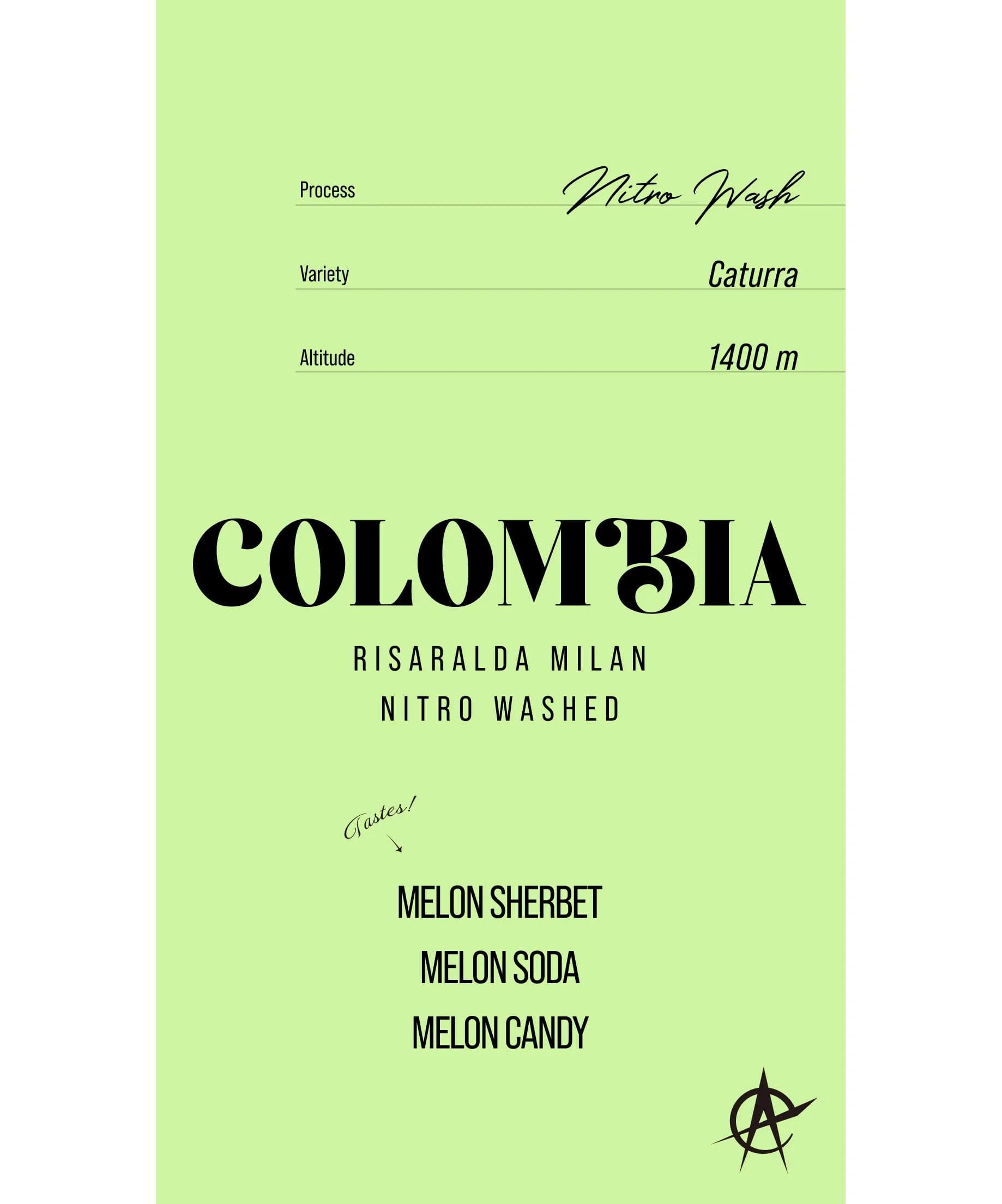 Image of Colombia Risaralda Milan, Caturra - Nitro Wash