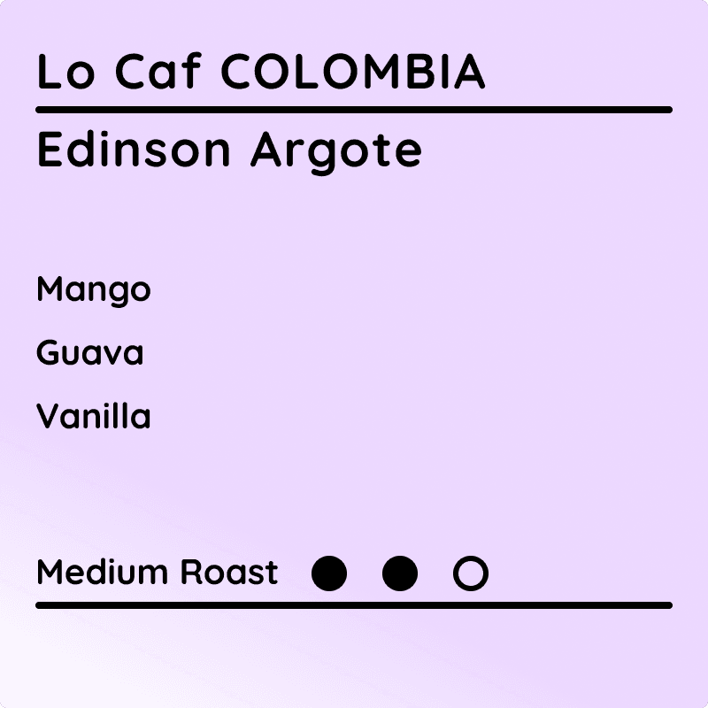 Image of Low Caf Colombia Edinson Argote
