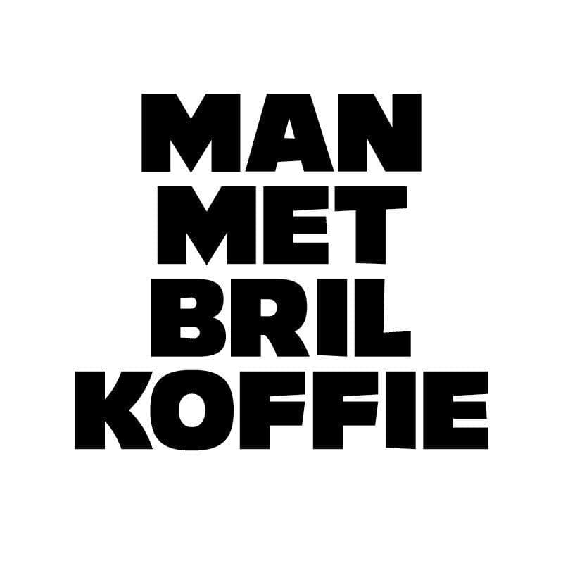 Image of Man Met Bril Koffie 