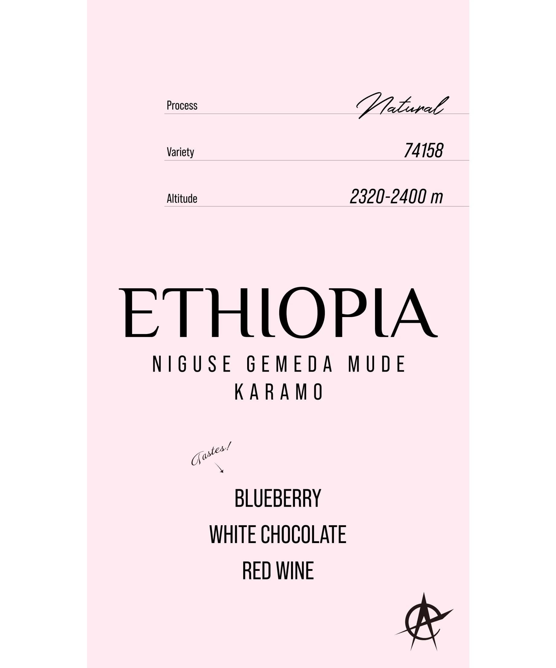 Image of Ethopia Niguse Gemeda Mude Karamo, 74158 - Natural