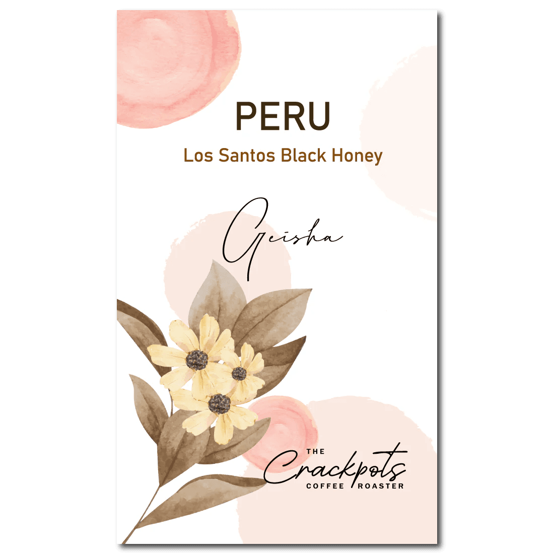 Image of Peru Amazonas Los Santos Black Honey Geisha