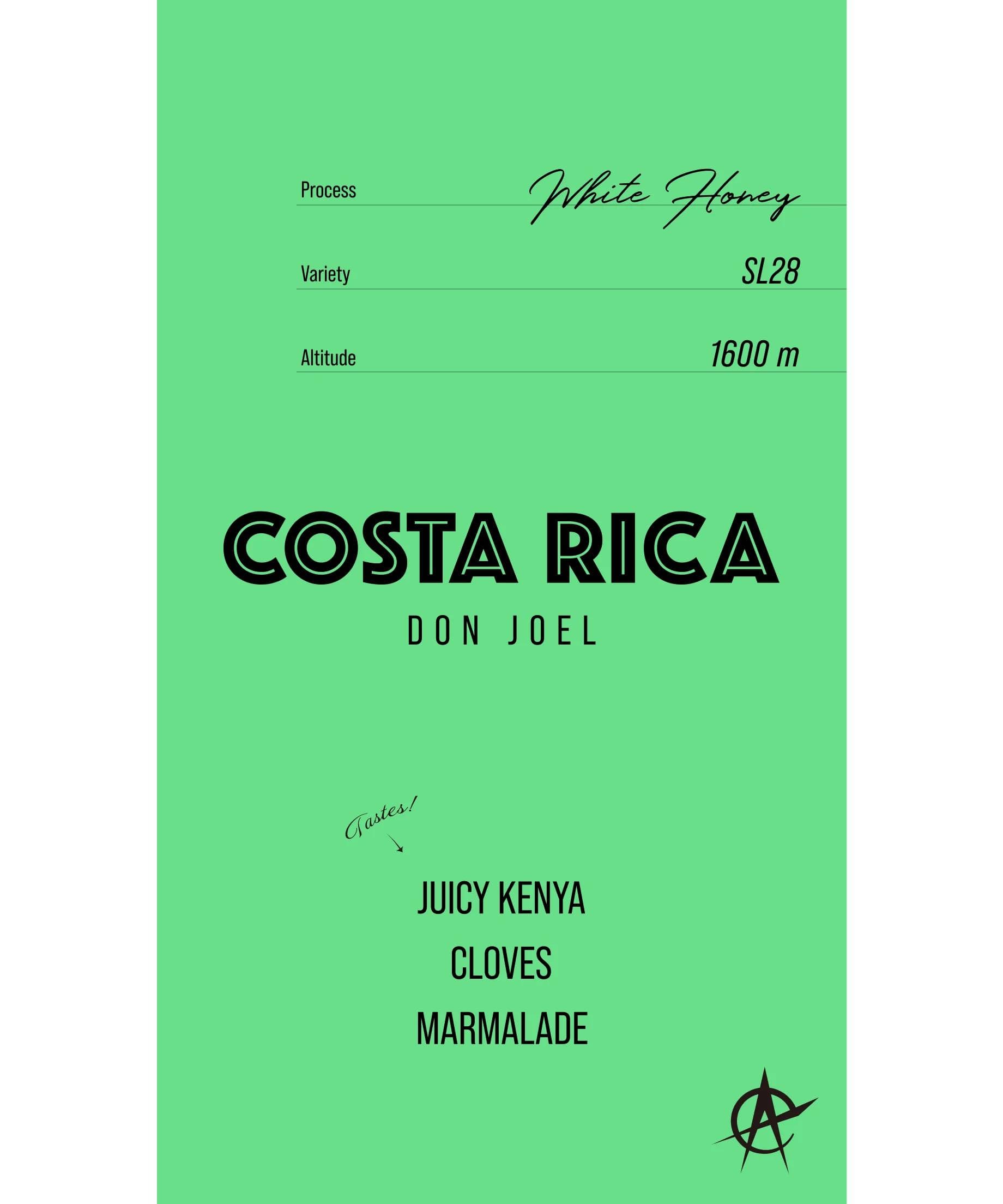 Image of Costa Rica Don Joel, SL28 - White Honey