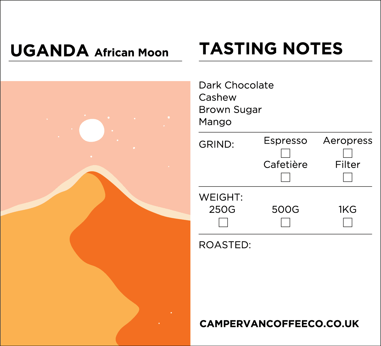 Image of Uganda African Moon