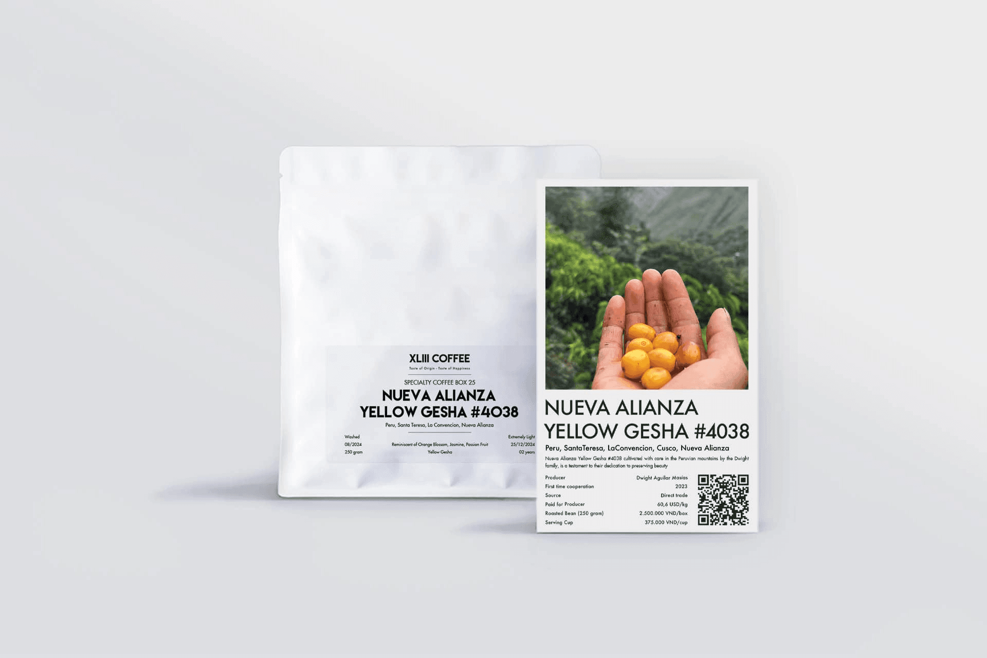 Image of Nueva Alianza Yellow Gesha 4038