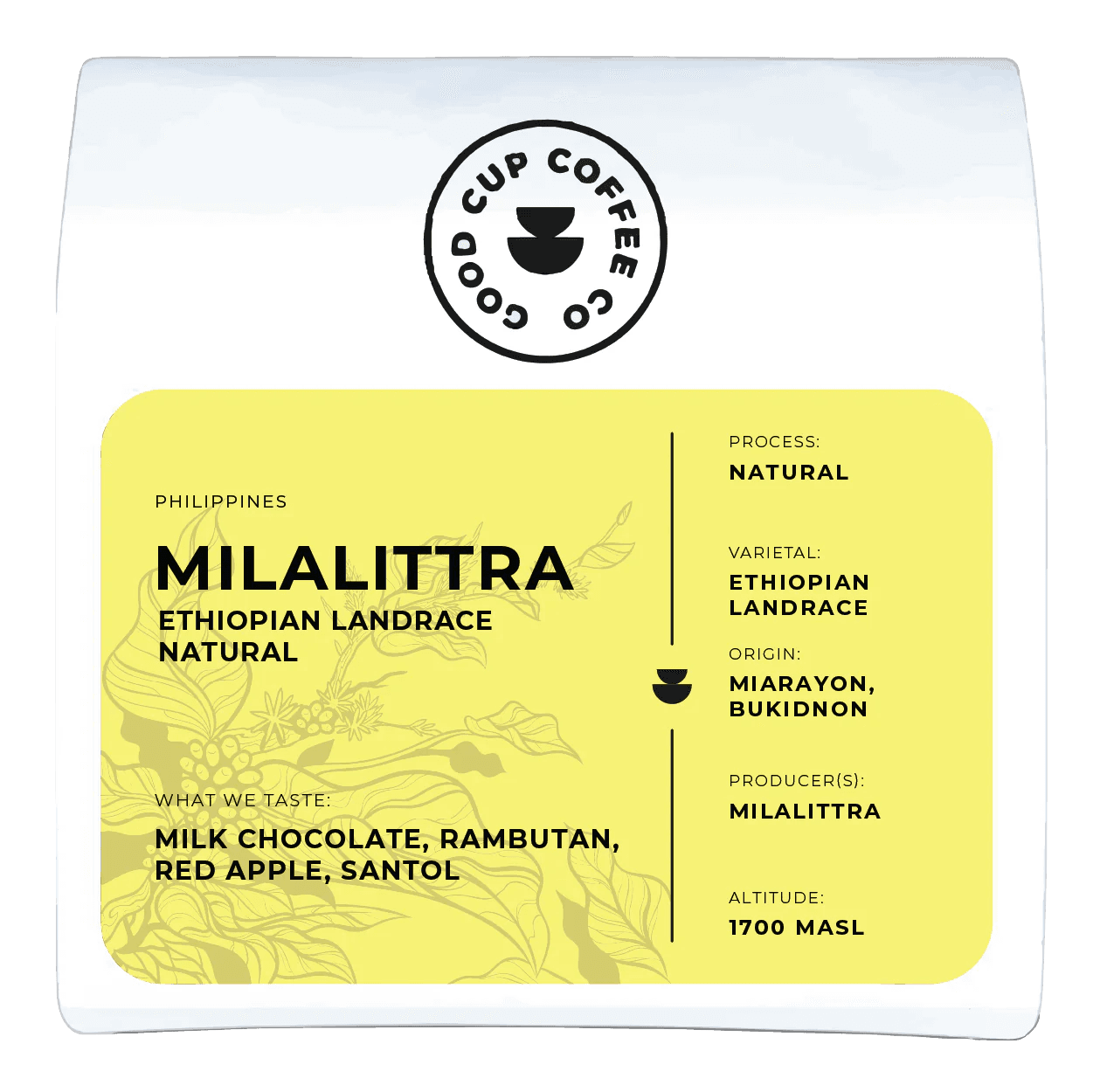 Image of Philippines Milalittra Ethiopian Landrace Natural