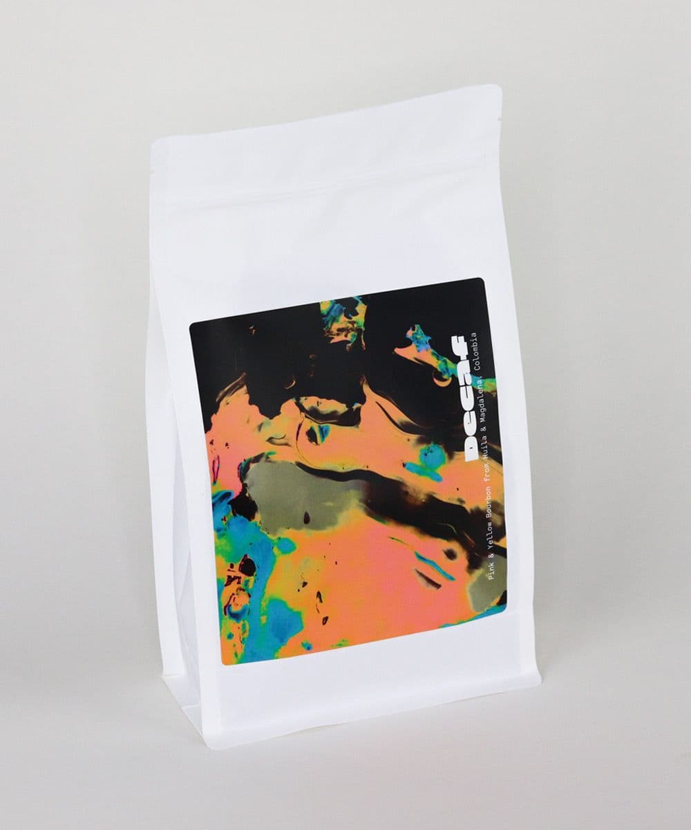 Image of EA Decaf  Pink And Yellow Bourbon from Huila and Magdalena Colombia