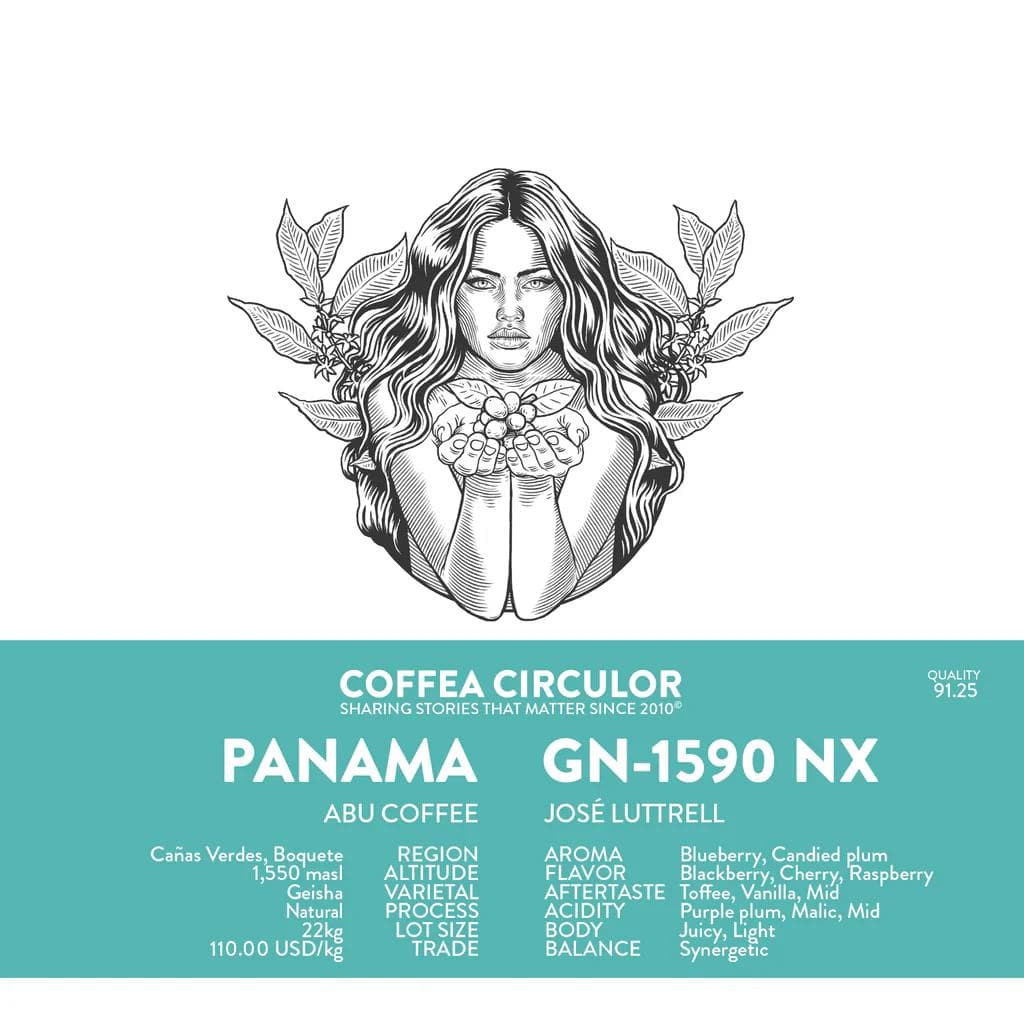 Image of PANAMA Abu /1590 Geisha Natural NX