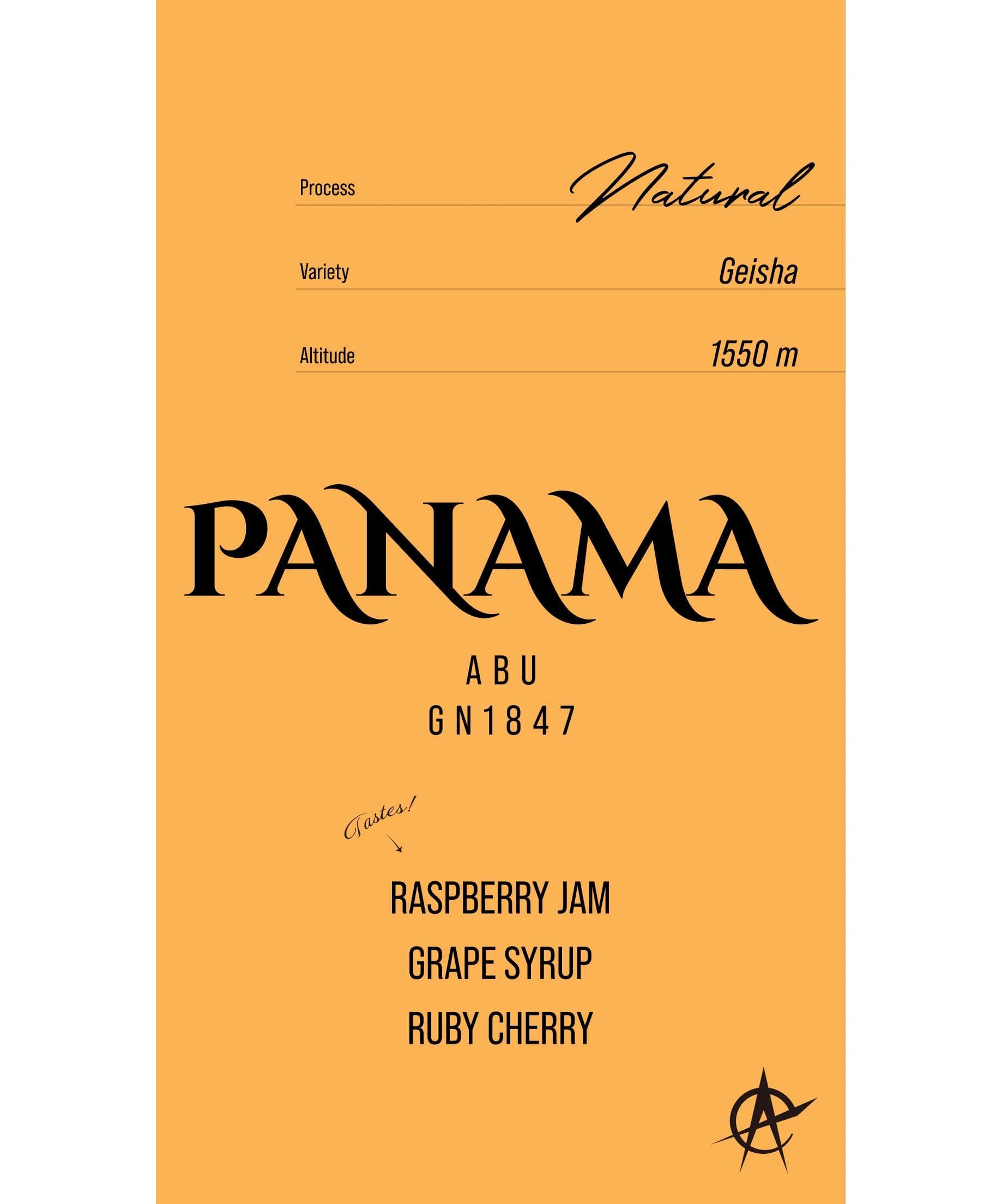 Image of Panama Abu GN1847, Geisha - Natural