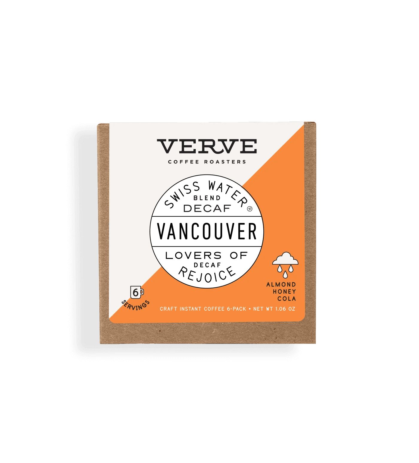 Image of Vancouver Decaf Craft Instant Coffee 6 Pack