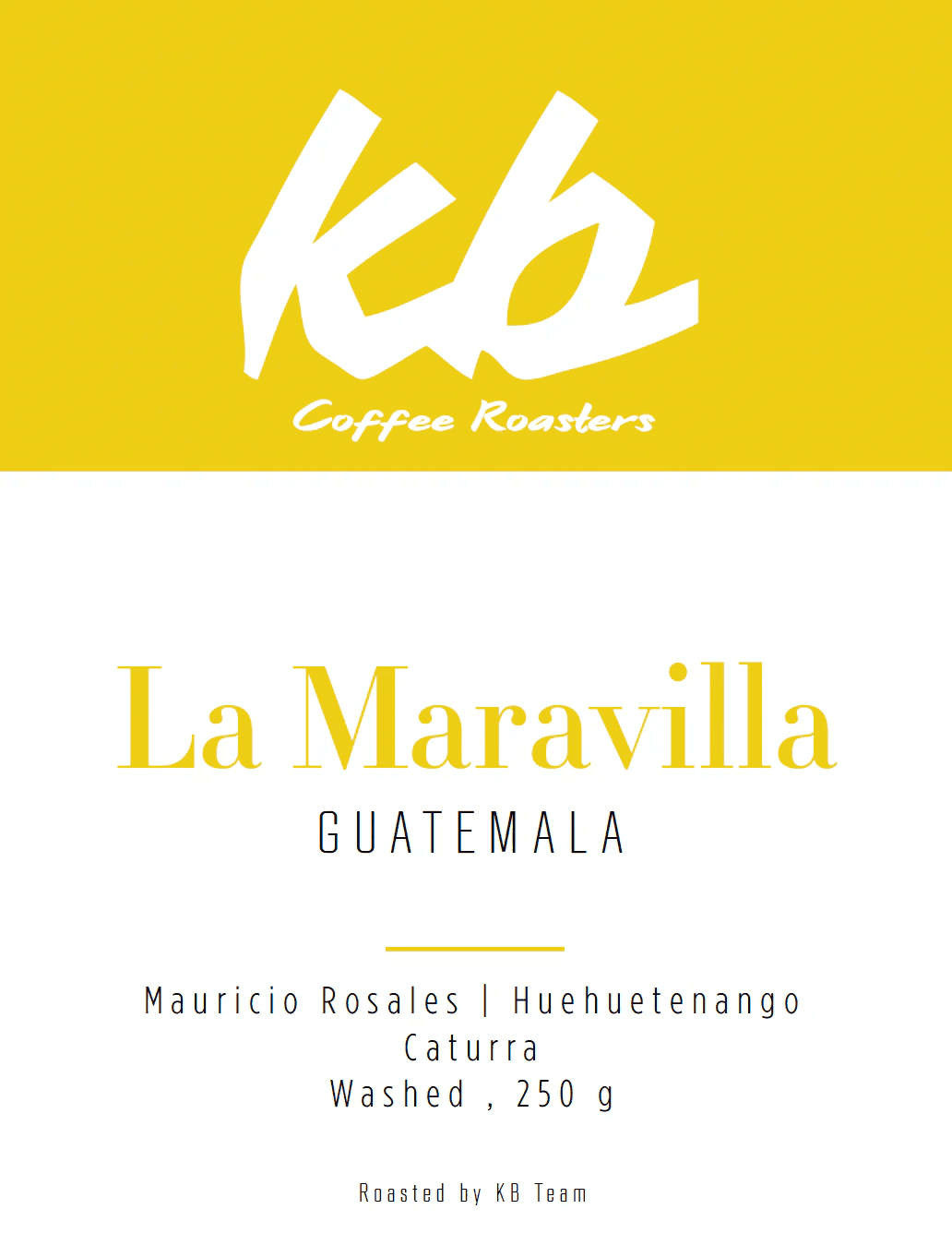 Image of Espresso - Guatemala - La Maravilla