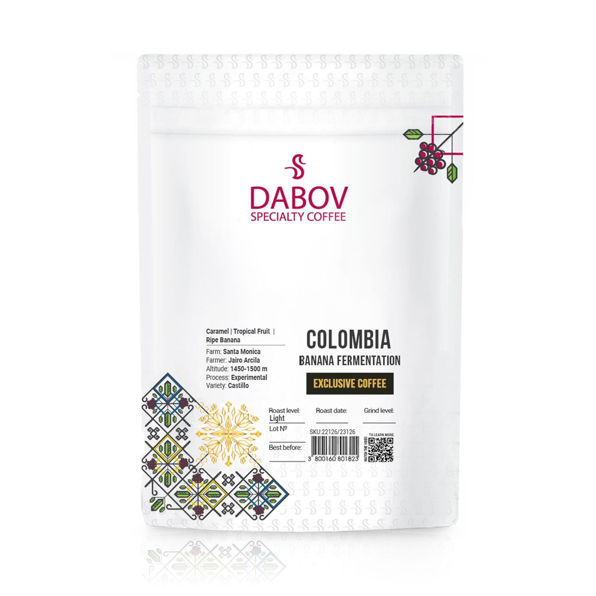 Image of Specialty coffee Colombia Banana Fermentation