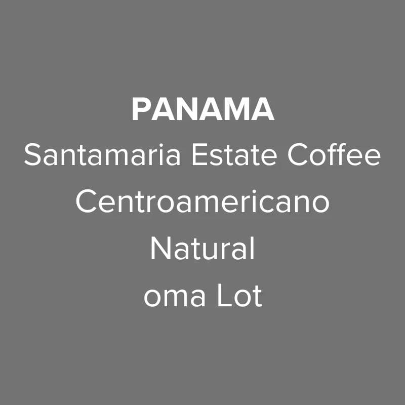 Image of Panama Santamaria Centroamericano Natural oma Lot