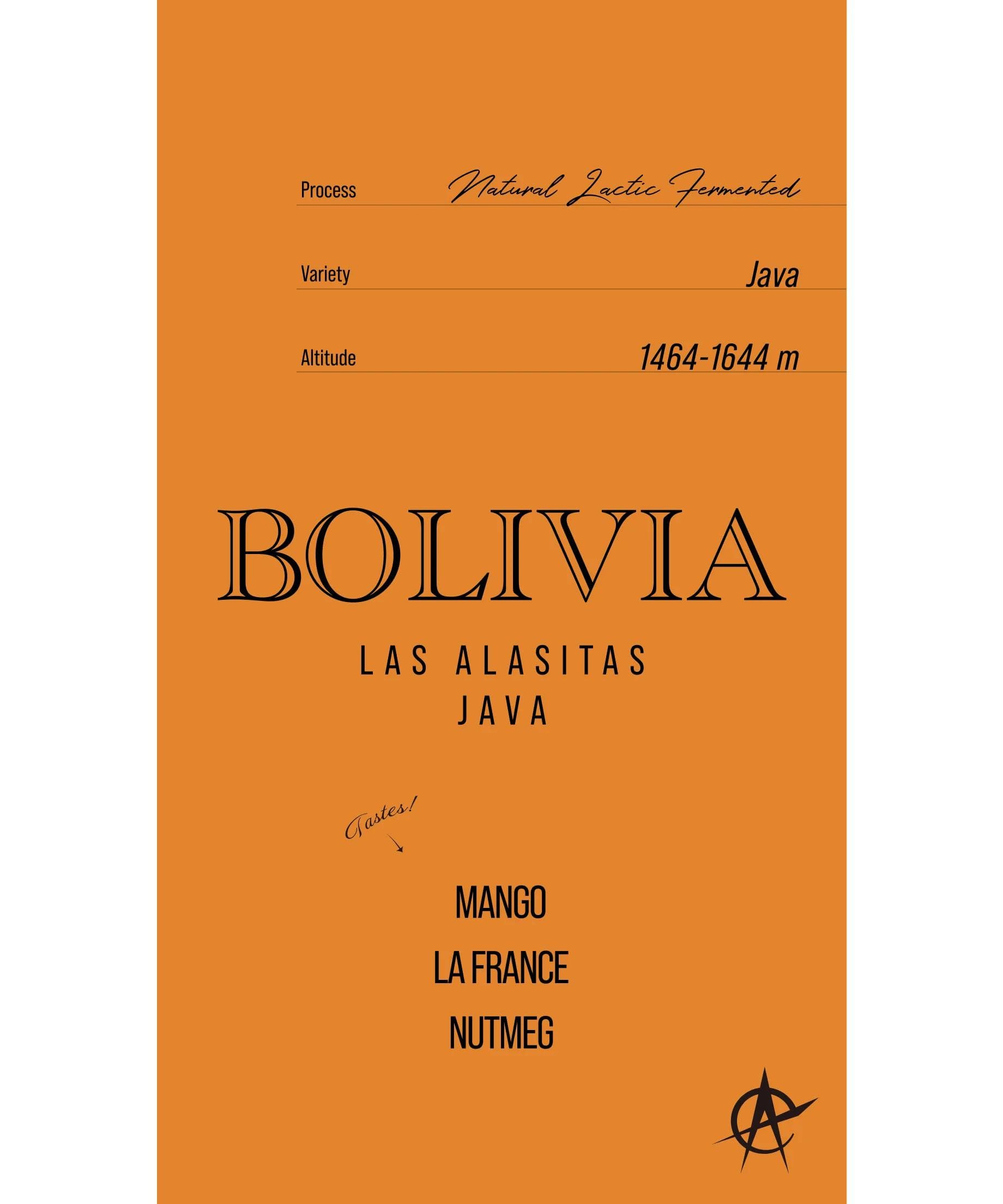 Image of Bolivia Las Alasitas Java - Natural / Lactic Fermented