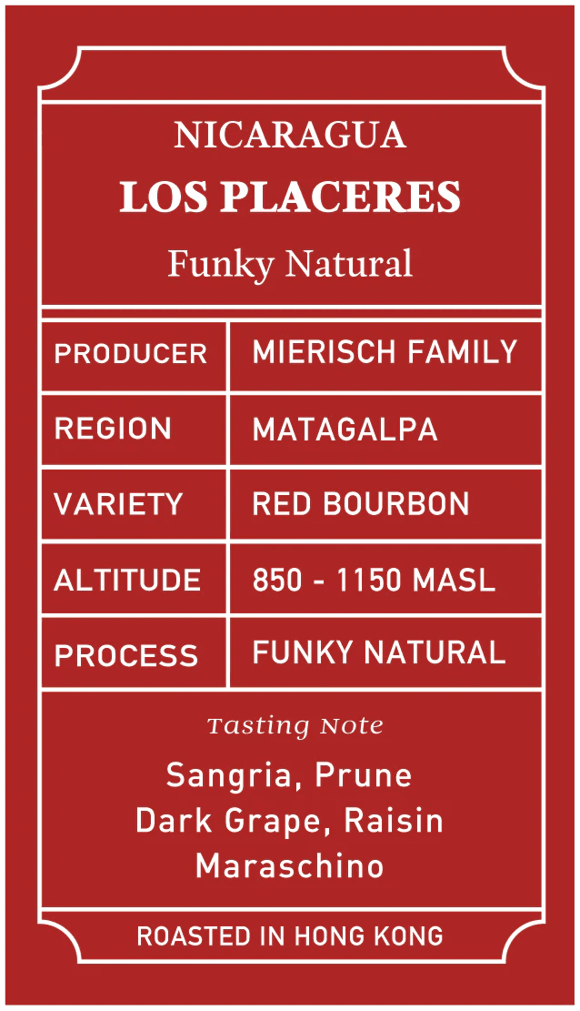 Image of Nicaragua Mierisch Family - Los Placeres Funky Natural
