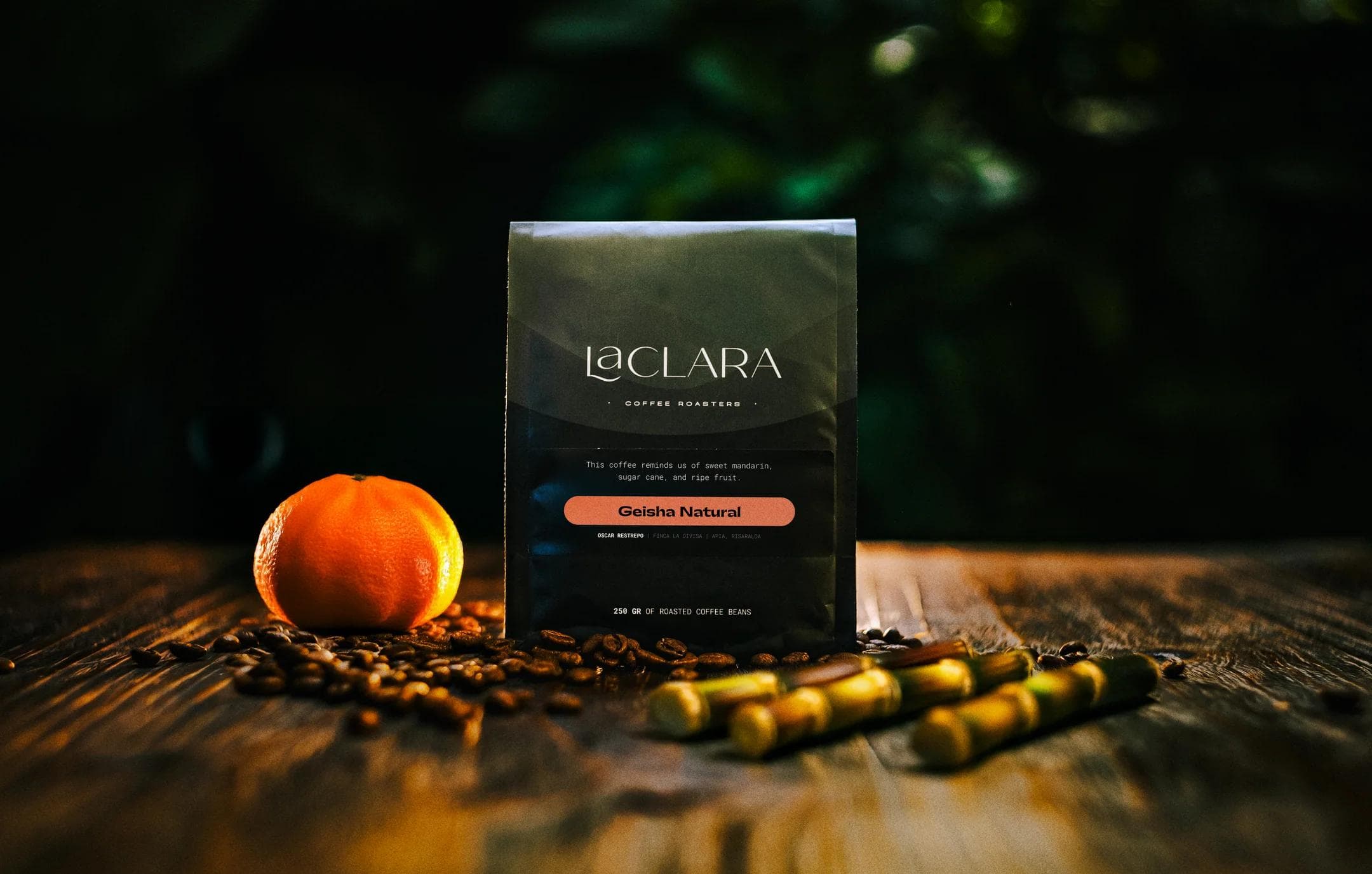 Image of Oscar Restrepos Finca La Divisa Geisha Natural