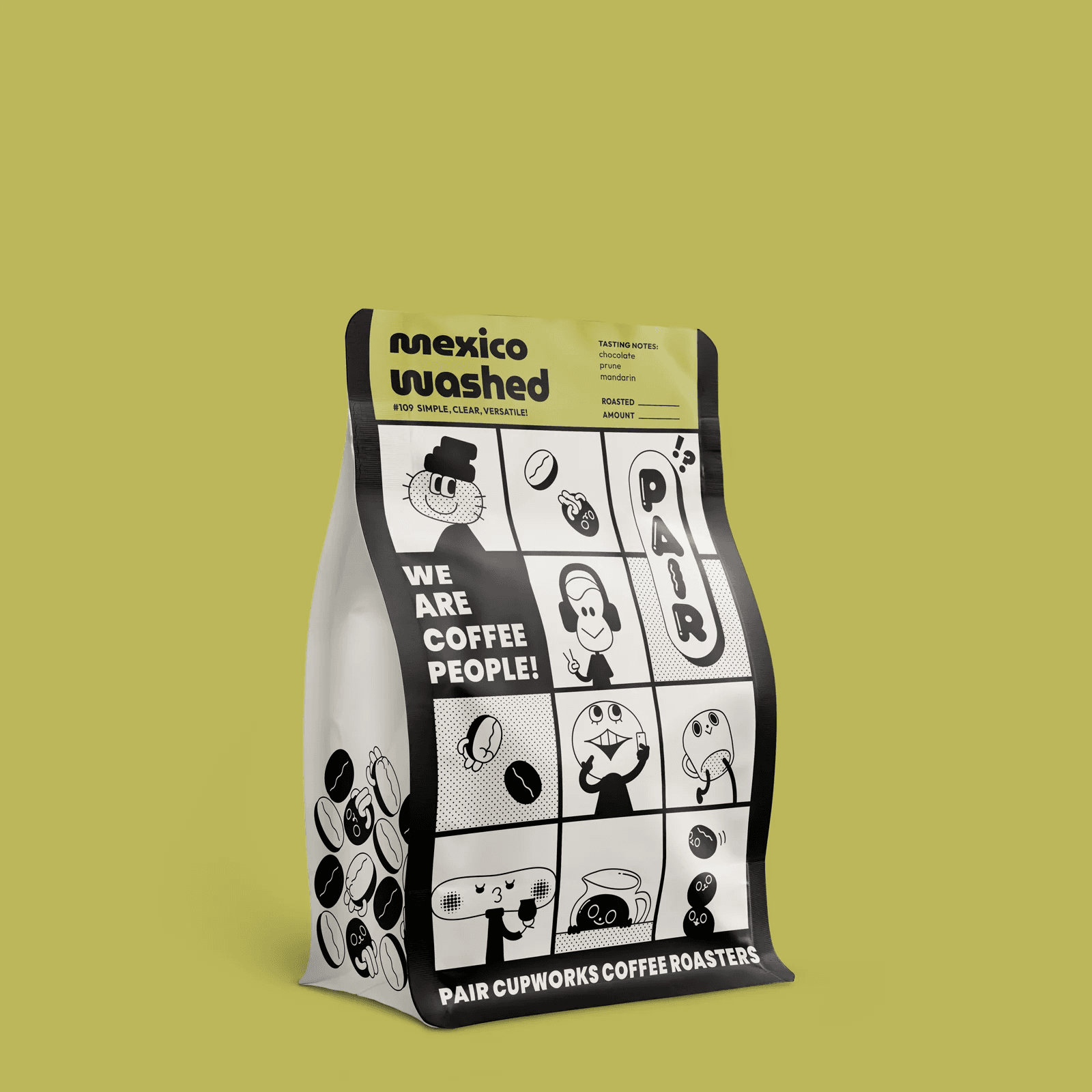 Image of 109 Wash-Processed Coffee Beans from Mexico